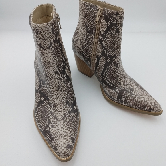 New Matisse snakeskin print boots size 6 - Picture 3 of 9